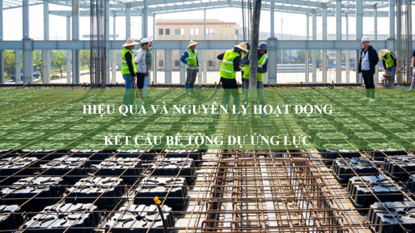 Tính hiệu quả và nguyên lý hoạt động kết cấu bê tông dự ứng lực